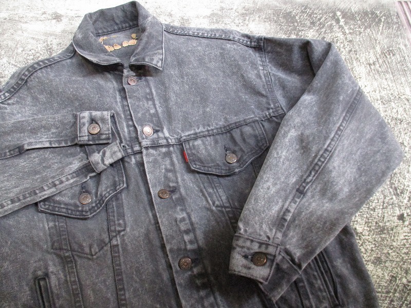 Levi's 70507-0253 black chemical wash denim jacket: STEAL blog