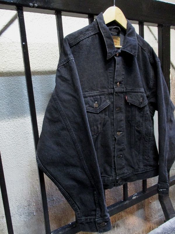 Levi's 70507-4159 デニムジャケット ブラック XL デニムジャケット