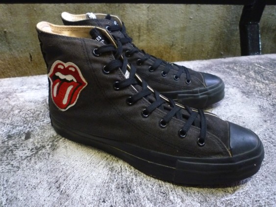 1989 converse×ROLLING STONES canvas sneaker: STEAL blog
